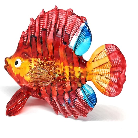 Miniature glass blown fish figurine. - Picture 4 of 9